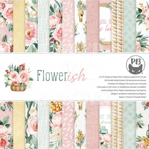 FLOWERISH - 6 x 6